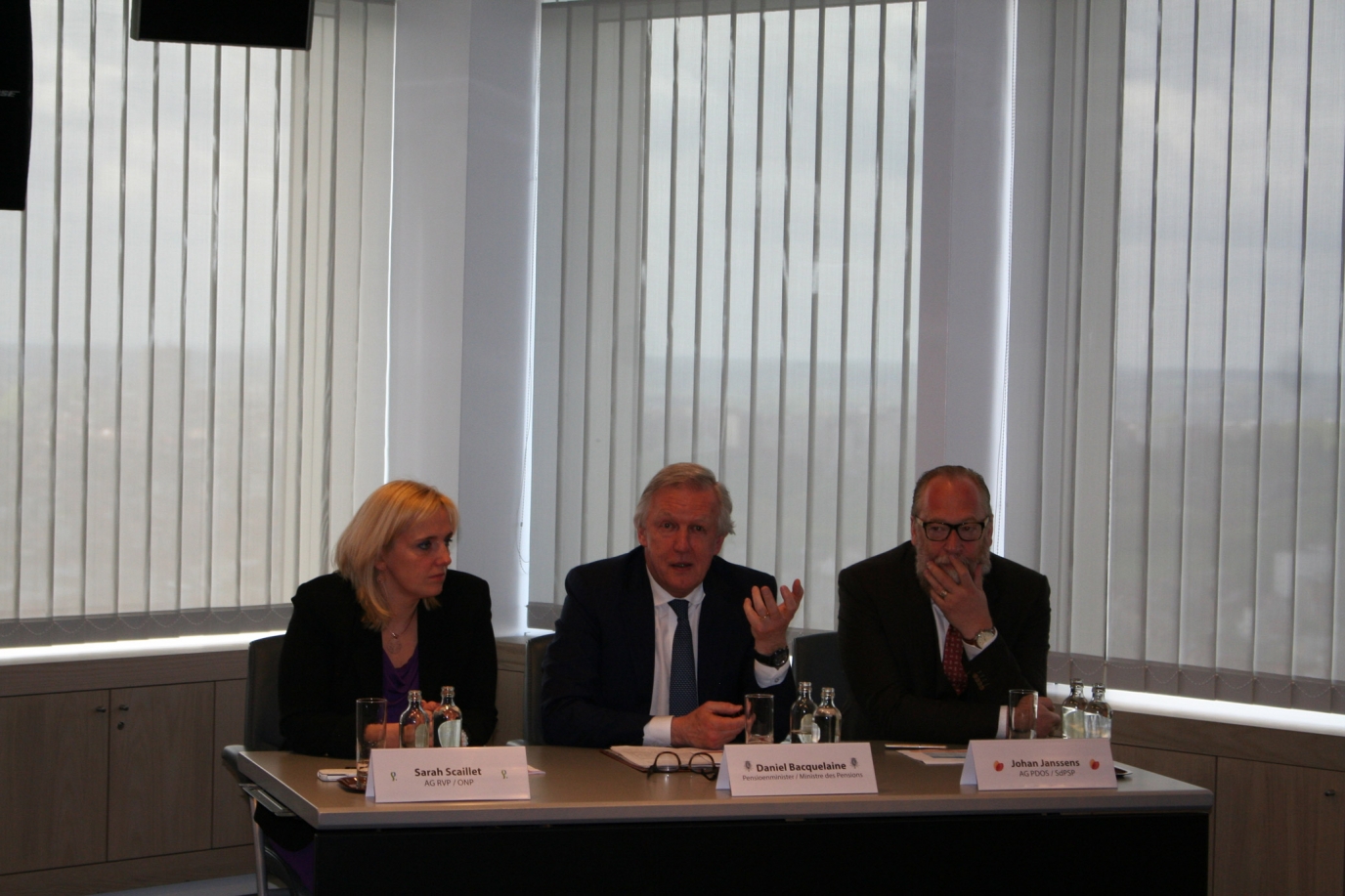Persconferentie - Fusie tussen de RVP en de PDOS