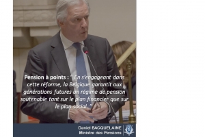 Pensions à points : Réponse aux questions d'actualité à la Chambre